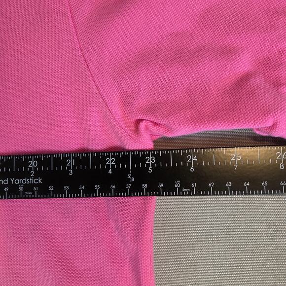 Ralph Lauren Sport Polo Shirt XL Pink Cotton Short Sleeve Made in Macau - Picture 11 of 15